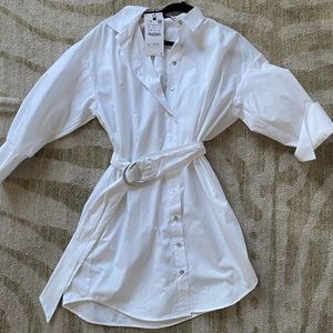 Poplin Shirt Dress